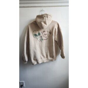 Ambler We Are Friends Over Fit Pullover Streetwear Loose Fit Hoodie Size M